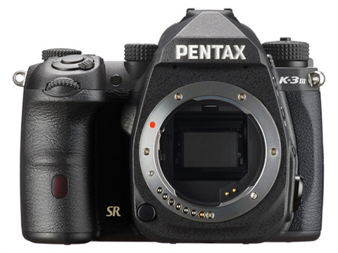 Pentax K-3 Mark III DSLR,25.7MP APS-C BSI CMOS Sensor,Wi-Fi & Bluetooth; Dual SD Card , черен