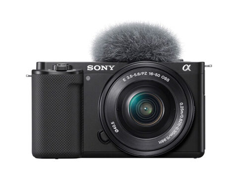 Фотоапарат Sony ZV-E10 за влогинг с обектив SEL 16-50mm f/3.5-5.6 PZ