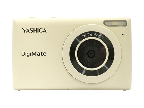 Компактен фотоапарат Yashica DigiMate, Off White