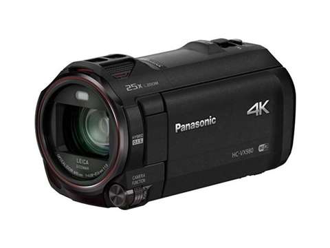 Видеокамера Panasonic HC-VX980, 4К, 20x zoom