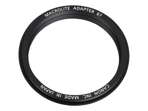 Адаптер Canon за Macro twin lite или Macro ring 67мм