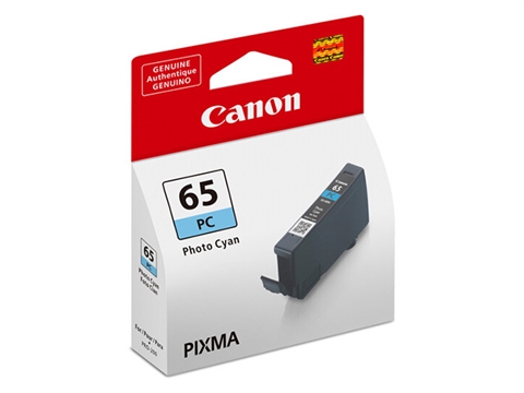 Касета с пигментно мастило Canon CLI-65 за принтер Canon Pixma PRO-200, Photo Cyan