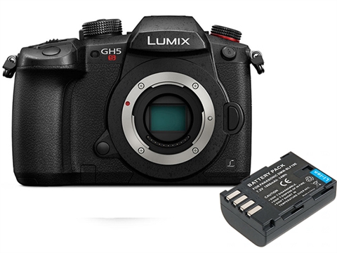 Panasonic Lumix DC-GH5S и допълнителна батерия BLF19