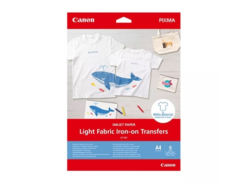 Фотохартия трансферна Canon LF-101 Light Fabric Iron-On Transfers