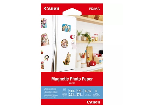 Фотохартия с магнитен гръб Canon MG-101 Magnetic Photo Paper