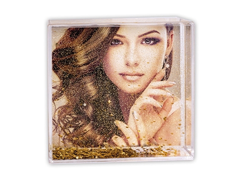 Преспапие ZEP Shake Gold 10/10 см.