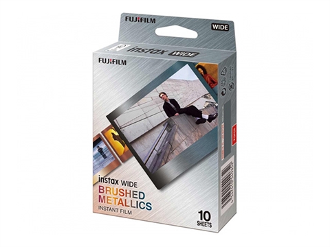 Хартия за моментално проявяване Fujifilm Instax Wide Brushed metallics