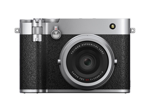 Средноформатен фотоапарат Fujifilm GFX100RF, сребрист