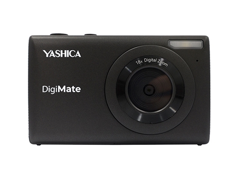 Компактен фотоапарат Yashica DigiMate, Черен