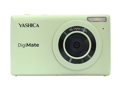 Компактен фотоапарат Yashica DigiMate, Зелен