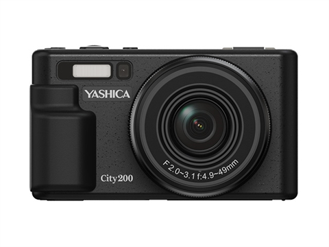 Компактен фотоапарат Yashica City 200, Черен