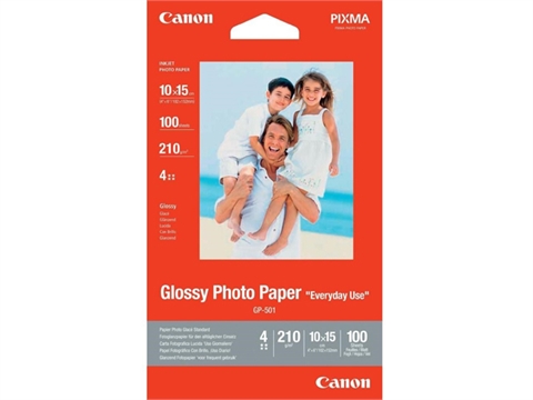 Фотохартия Canon Everyday Use Glossy GP-501, 100 листа, 10x15 cm