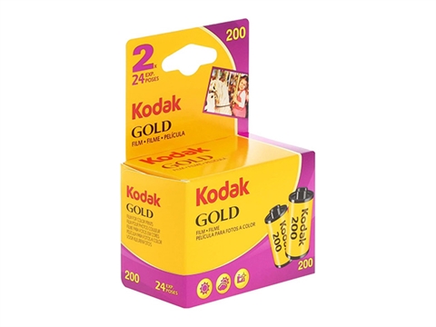 Цветен фотографски филм  Kodak GOLD 200 GB, 135-24, х 2 броя