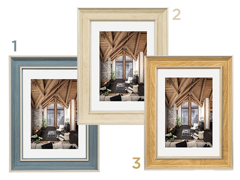 Рамка за снимки Hama Rustic, 15х20 см, пластмасова