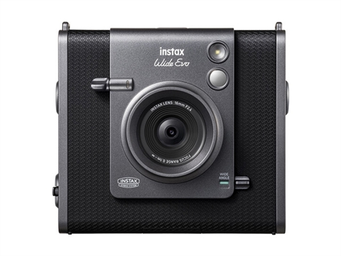 Фотоапарат за моментални снимки Fujifilm INSTAX Wide Evo, Черен