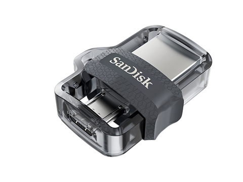 Флаш памет SanDisk Ultra Dual Drive m3.0 128GB