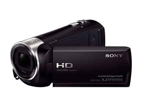 Видеокамера Sony HDR-CX240E, Full HD, черна