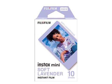 Хартия за моментално проявяване Fujifilm Instax Mini Soft Lavender