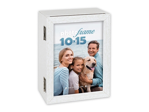 Рамка за снимки тип галерия ZEP Geremy за 2 броя 10x15 см., дървена кутия