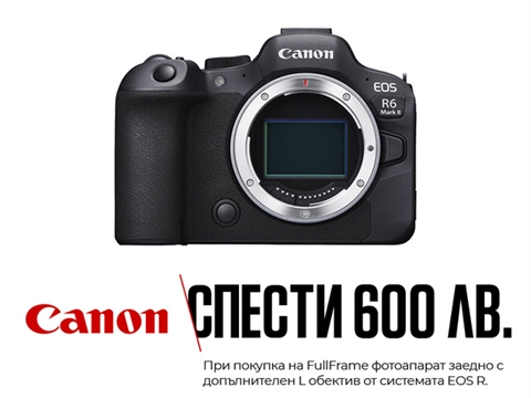 Фотоапарат Canon EOS R6 Mark II тяло