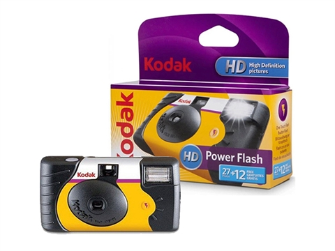 Фотоапарат за еднократна употреба Kodak Power Flash 27+12
