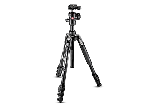 Статив Manfrotto Befree Advanced, туристически с щипки, черен