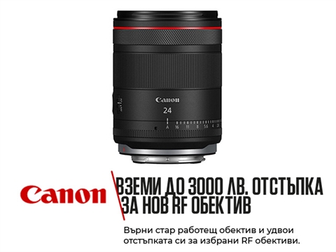 Обектив Canon RF 24mm f/1.4L VCM