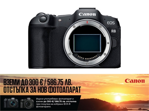 Фотоапарат Canon EOS R8 тяло