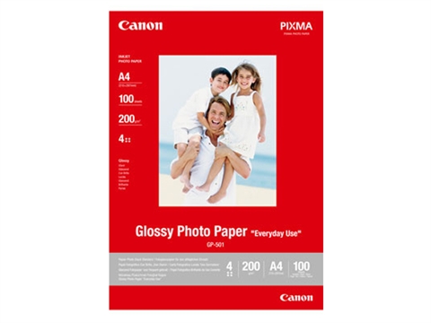 Фотохартия Canon Everyday Use Glossy GP-501, 100 листа, A4