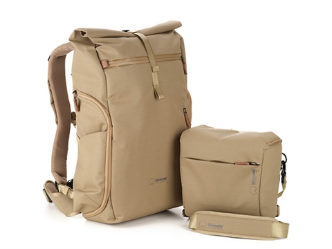 Градска фото раница Shimoda Side Street 28 с Medium Top Loader, бежова