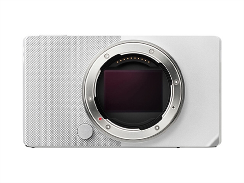 Безогледален фотоапарат Sigma BF, сребристо тяло