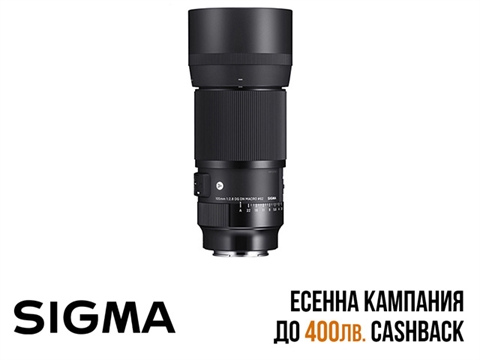 Обектив Sigma 105mm f/2.8 DG DN Macro Art за E-mount/L-mount