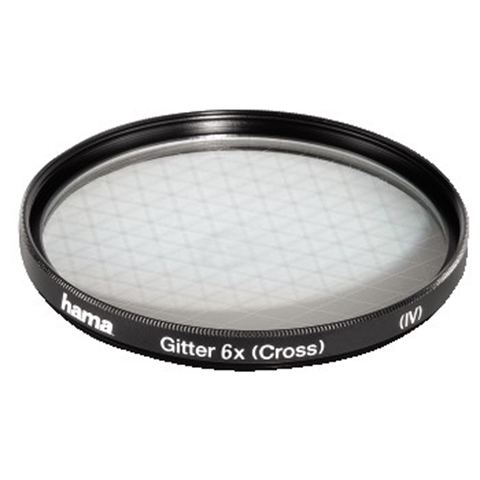 Hama  Filter, cross screen, 6x, 55.0 mm 87255