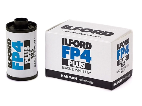 Черно бял филм ILFORD FP4 PLUS 35 mm, ISO 125