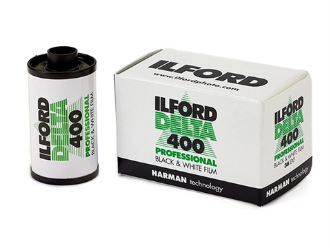 Черно бял филм ILFORD DELTA 400 PROFESSIONAL, ISO 400,135/36