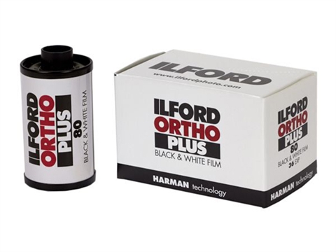 Черно бял филм ORTHO PLUS, ISO 80,135/36