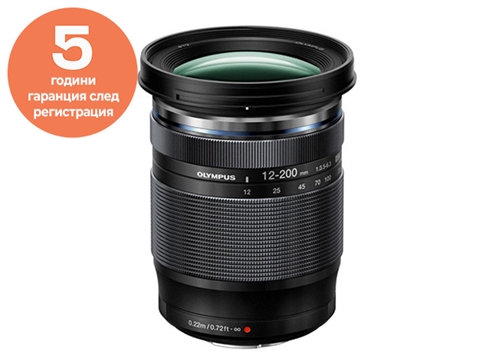 Обектив Olympus M. Zuiko Digital 12-200mm f/3.5-6.3 ED