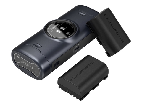 Комплект преносимо зарядно и две батерии SmallRig 5695 еквивалент на Canon LP-E6P