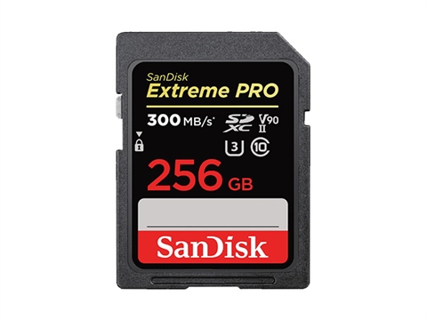 Карта памет SanDisk Extreme PRO 256GB SDXC, UHS-II, Class 10, U3, V90