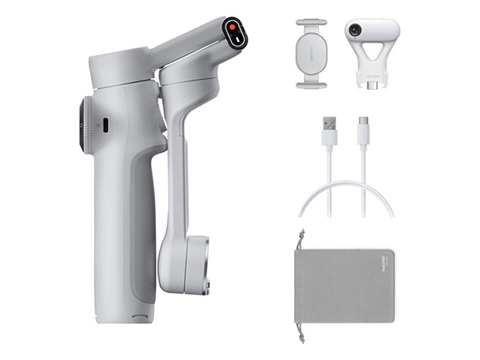 Жиростабилизатор Insta360 Flow 2 AI Bundle, Сив