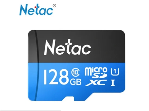 Карта памет Netac 128GB Micro SDXC до 80MB/s 533x Class10,Ultra High Speed UHS-I