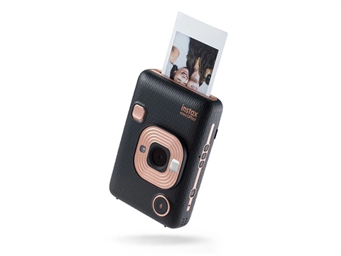 Фотоапарат за моментални снимки Fujifilm instax mini LiPlay, elegant black