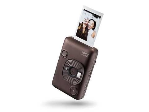 Фотоапарат за моментални снимки Fujifilm instax mini LiPlay, deep bronze