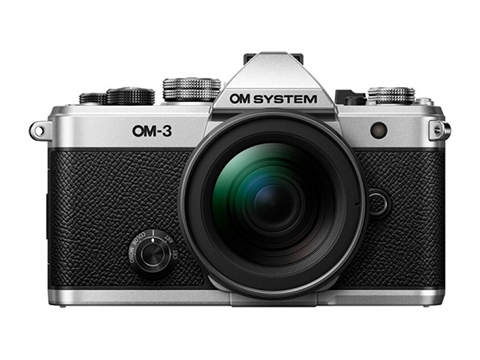 Фотоапарат Olympus OM-3 с обектив 12-45mm f/4 PRO