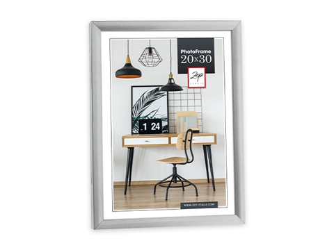 Рамка за снимки ZEP Basic 21x29,7 см., пластмасова, сребриста