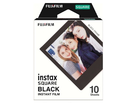 Хартия за моментално проявяване Fujifilm Instax Square black frame