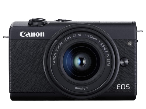 Canon EOS M200 с обектив 15-45мм, черен