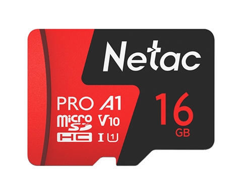 Карта памет Netac Pro 16GB Micro SDXC до 100MB/s 667x UHS-I U3 V10  с адаптер