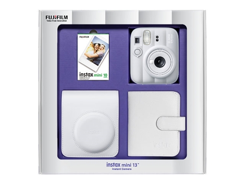 Комплект за моментални снимки FujiFilm Instax Mini 13, Бял