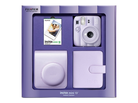 Комплект за моментални снимки FujiFilm Instax Mini 13, Лилав
